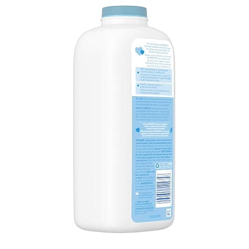Johnson's Baby Powder, Naturally Derived Cornstarch with Aloe & Vitamin E for Delicate Skin, Hypoallergenic and Free of Parabens, Phthalates, and Dyes for Gentle Baby Skin Care 623g thumbnail 5