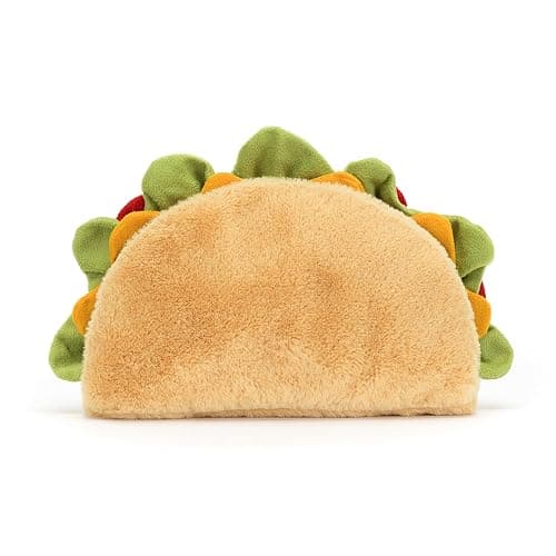 Jellycat Amuseables Taco Stuffed Toy, 6.5 inches - Food Plush - Fun Gift Idea thumbnail 3