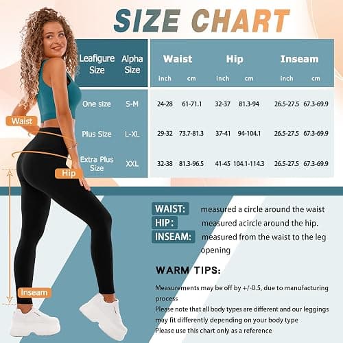 SINOPHANT High Waisted Leggings with Pockets Women, Full Length Capri Buttery Soft Stretchy Yoga Pants thumbnail 6