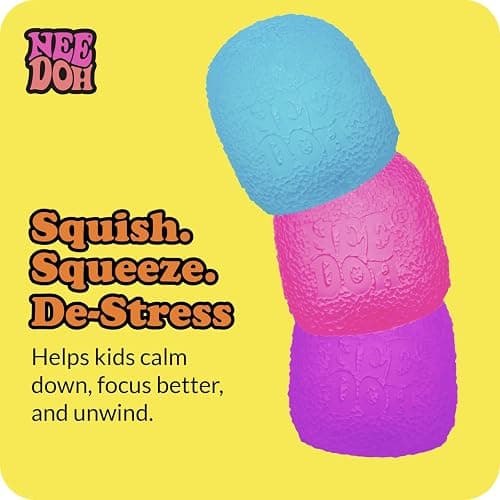 Schylling NeeDoh - Gumdrop - Soft Sensory Fidget Toy - Collectible Stress Balls - Ages 3+ - GDND thumbnail 8