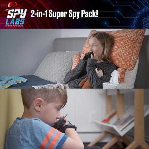 Thames & Kosmos Spy Labs Inc: Ultimate Spy Sleuth Master of Disguise 2-in-1 Toy Spy Pack, Secret Voice Recorder & Voice Changer Toys for Ages 8+ | Essential Pretend Play Gear for Young Investigators thumbnail 3
