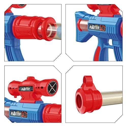 YEEBAY Shooting Game Toy for Age 6, 7, 8,9,10+ Years Old Kids, Boys - 2pk Air Guns & Shooting Target & 24 Foam Balls - Ideal Gift - Compatible with Toy Guns thumbnail 3