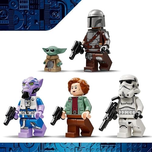 LEGO Star Wars The Razor Crest 75447 | Toys for 10+ Year Old Boys, The Mandalorian & Grogu Model Kit, 4 Minifigures, Grogu Figure, Birthday Gift, 930 Pieces thumbnail 6