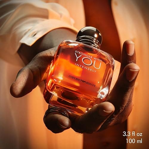 Armani Beauty - Stronger With You Intensely - Cologne for Men - Fougère Ambery Woody Men’s Fragrance - Pink Pepper, Lavender, Vanilla Notes thumbnail 4
