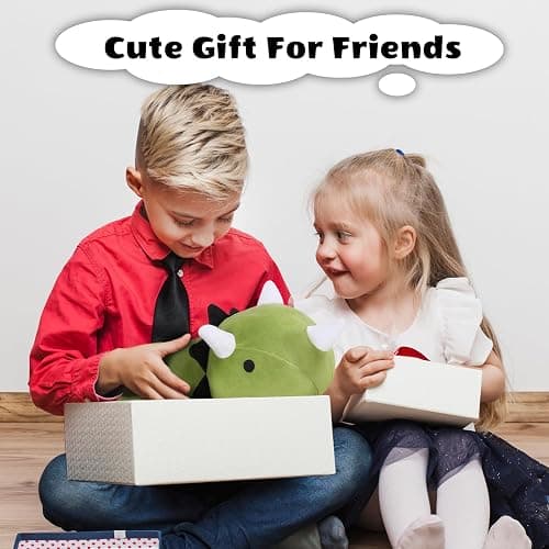 Finebee Weighted Dinosaur Stuffed Animals, Cute Weighted Dino Plush, Soft Stuffed Weighted Plushie Pillow Gifts for Girls Boys(23.6" 3.1Lbs) thumbnail 8