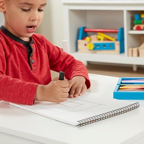 Melissa & Doug Drawing Paper, Sketch Pad, 2-Pack Bundle for Coloring, Writing or Painting (9 x 12 inches) - 50 Sheets Each, Kids Drawing Pad & Art Supplies for Kids Ages 3+ - FSC Certified thumbnail 6