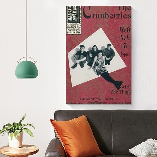 8K4FJ7Q2XZP The Cranberries Canvas Poster Bedroom Decoration Landscape Office Valentine's Birthday Unframe-style08x12inch(20x30cm) thumbnail 4