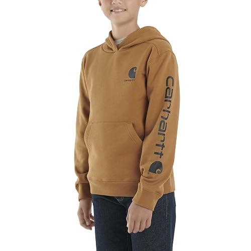 Carhartt Kid's CA6272 Long-Sleeve Graphic Sweatshirt - Boys thumbnail 2