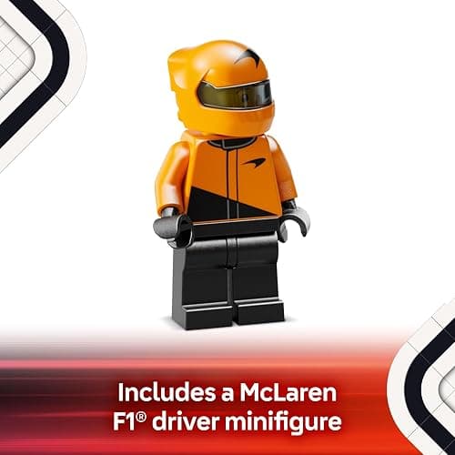 LEGO Speed Champions McLaren F1 Team MCL38 Race Car Toy - Building Set for Kids, Boys & Girls, Ages 10+ - Toy Car for F1 Fans - Gift Idea for Birthday - 77251 thumbnail 5