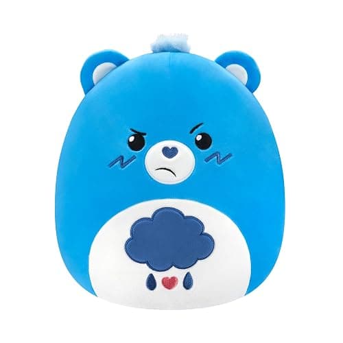 Squishmallows Original Care Bears 12in Grumpy Bear – Official Jazwares Plush (Medium-Sized) - Image 1