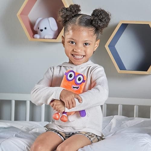 hand2mind Numberblocks One & Two Playful Pals Plush, Numbers for Toddlers, Preschool Math Learning Toys, Stuffed Animal Plushies, Counting Blocks Stuffies, Kids Birthday Gifts, Easter Basket Stuffers - Toys thumbnail 7