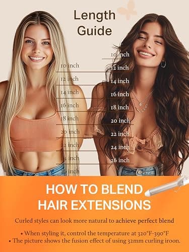 DOORES Tape in Hair Extensions, Balayage Chocolate Brown to Caramel Blonde 100g 40pcs 24 Inch, Real Human Hair Extensions Tape in Natural Hair Straight Tape Hair Extensions thumbnail 8