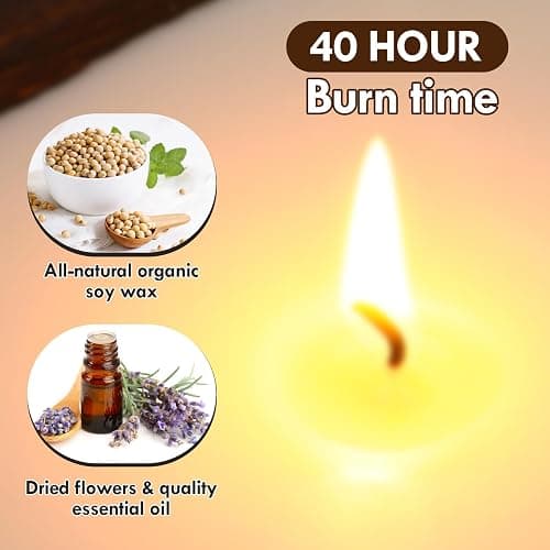 Weysat Wooden Dough Bowl Candle Table Centerpiece Scented Making Soy Wax Dough Bowl Candle for Farmhouse Decoration(Boat,10 Inch) thumbnail 3