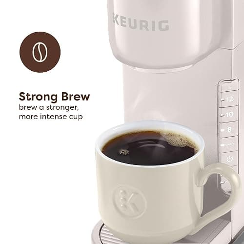 Keurig K-Express Single Serve K-Cup Pod Coffee Maker, 3 Brew Sizes, Strong Button Feature, 42oz Removable Reservoir, Warm Stone thumbnail 3