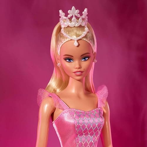 Barbie Signature Ballet Wishes Blonde Hair Doll with Pink Tutu | Collectible Fashion Doll in Satiny, with Pink Tutu and Giftable Packaging thumbnail 4