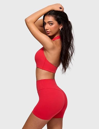 INGIA No Front Seam Biker Shorts 4''/ 6'' | High Waist, Running, Spandex, Yoga, Gym, Workouts Shorts, for Women thumbnail 5