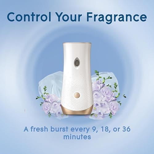 Glade Automatic Spray Refill and Holder Kit, Air Freshener for Home and Bathroom, Clean Linen, 6.2 Oz, 2 Count - Clean Linen thumbnail 4