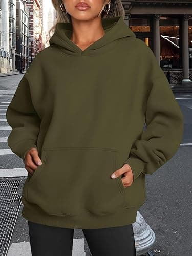 Trendy Queen Womens Oversized Hoodies Fleece Sweatshirts Fall Fashion Pullover Sweaters Winter Clothes thumbnail 6