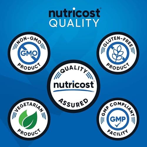 Nutricost Creatine Monohydrate Powder (Blue Raspberry), 500 Grams (1.1 LBS) thumbnail 3