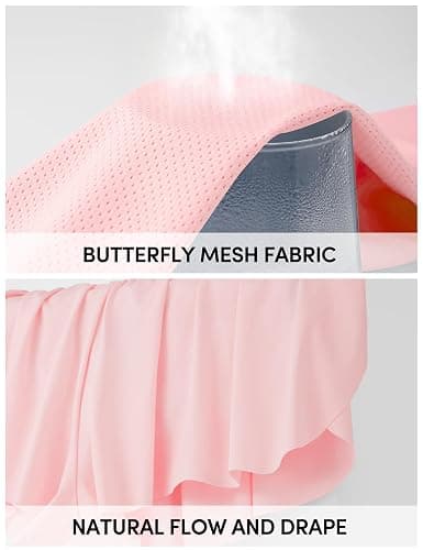 IUGA Athletic Shorts for Women High Waisted Workout Running Shorts Crossover Flowy Butterfly Preppy Clothes Skorts for Woman thumbnail 4