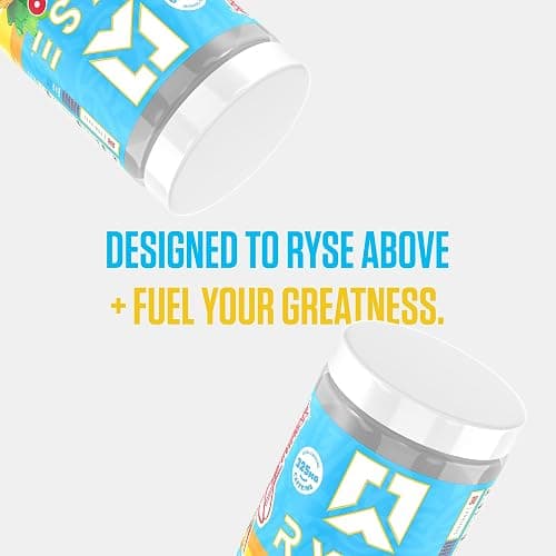 RYSE Loaded Pre Workout Powder - Jell-O Island Pineapple - Daily Pre-Workout for Men & Women with 325mg Caffeine, Beta Alanine, and Citrulline for Pump, Focus, and Energy - 30 Servings thumbnail 7