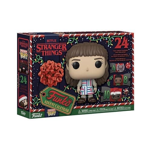 Funko Advent Calendar: Stranger Things 2024-24 Days Of Surprise - Collectable Vinyl Mini Figures - Mystery Box - Gift Idea - Holiday Xmas for Girls, Boys & Kids - Christmas Countdown