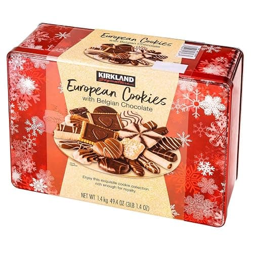 kirkland signature european cookies with belgian chocolate - Image 1