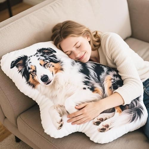 Custom Pillow - Personalized Face Pillow with Picture - Valentines Day Gifts for Boyfriend - Personalized Gag Gifts Funny Birthday White Elephant Gifts for Mom Dad - Customized Stuffed Throw Pillows thumbnail 7