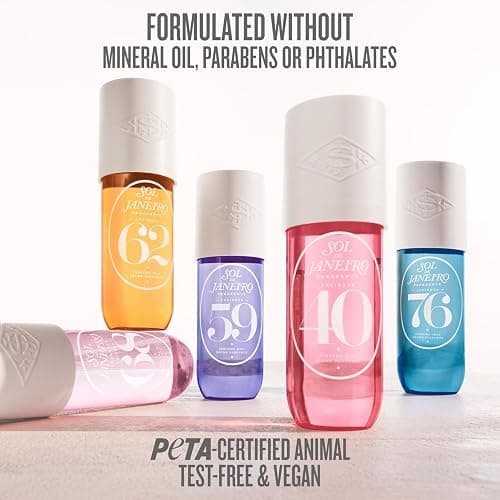 Sol de Janeiro Hair & Body Perfume Mist Bundle | Includes 5 90ml Cheirosa Fragrances | Cheirosa 62, 59, 68, 40, 48 thumbnail 8