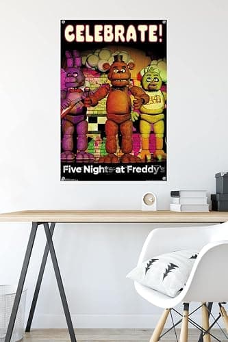 Five Nights at Freddy's - Celebrate Wall Poster with Push Pins thumbnail 2