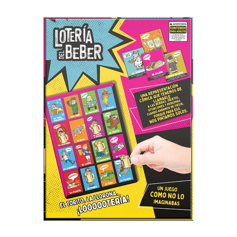 Novelty Corp - Juego De Fiesta Loteria del Beber thumbnail 5