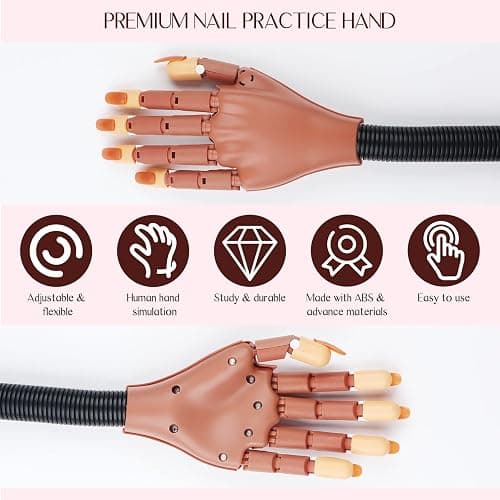 Saviland Practice Hand Nail Kit thumbnail 3
