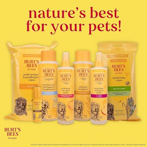 Burt's Bees for Puppies Natural Tearless 2 in 1 Shampoo and Conditioner | Made with Buttermilk and Linseed Oil | Best Tearless Puppy Shampoo for Gentle Skin and Coat | Made in USA, 16 Oz thumbnail 12