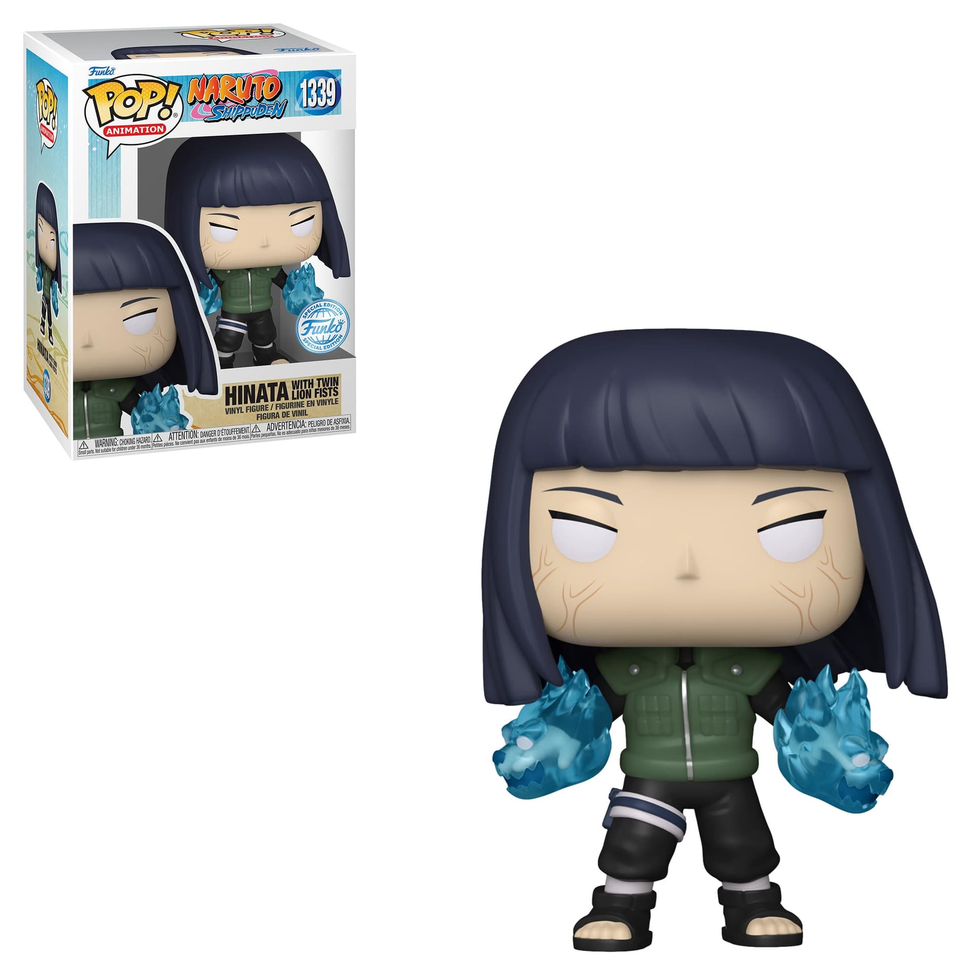 Pop Funko 1339 Hinata With Twin Lion Fists Naruto Shippuden thumbnail 3