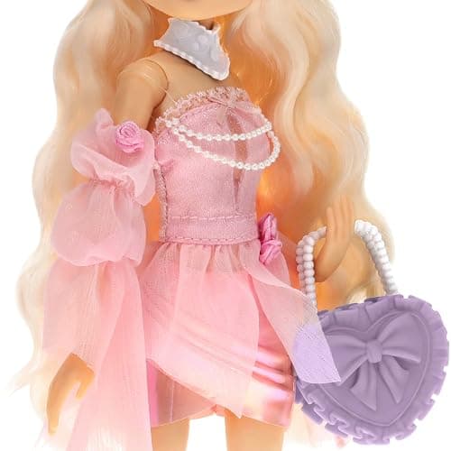 PhatMojo Dress to Impress - Winter Rose Fashion Doll - Series 1-11.5-Inch Tall - Includes DLC Code Redeemable on Roblox - Officially Licensed Doll thumbnail 8