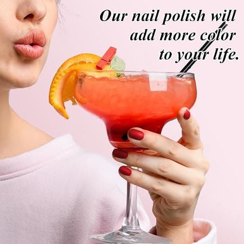Phoenixy Gel Nail Kit, 72 Effects Gel Nail Polish Set with Base Top Matte Glitter Coat, 24 Colours Nails Kits with U V Lamp Manicure Set Gift for Women thumbnail 4