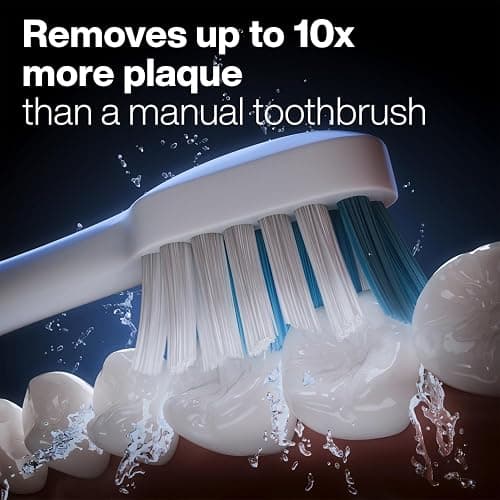 Aquasonic Duo - Dual Handle Ultra Whitening 40,000 VPM Wireless Charging Electric ToothBrushes - 3 Modes with Smart Timers - 10 Dupont Brush Heads & 2 Travel Cases Included thumbnail 3