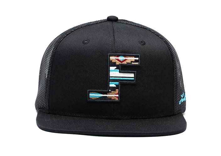 Lane Frost Aztec II Flat Cap - Image 1