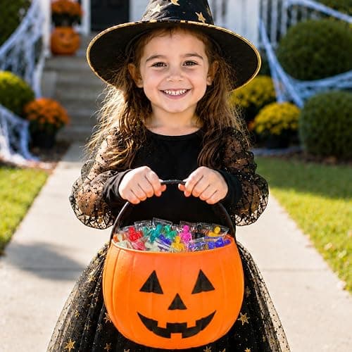 Bulk Halloween Toys Party Favors 60 PCS, Small Skeleton Figurines for Kids | Halloween Non Candy Handouts Giveaways Goody Bag Boo Basket Stuffers for Toddlers, Trick or Treat Toys Prizes for Boys Girls thumbnail 4