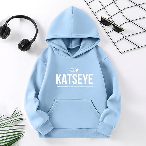 JWNYJFB Kids Katseye Hoodies 2026 Y2K Graphic Unisex Music Album KATSEYE Merch Pullover Sweatshirts Tour for Fans thumbnail 2