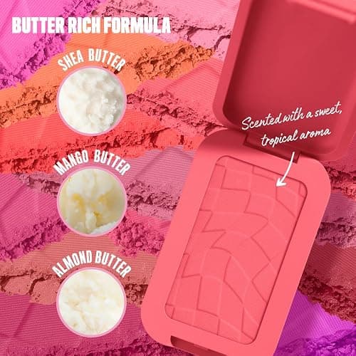 NYX Professional Makeup Buttermelt Blush, Cremige Textur mit Shea Butter, Mandelbutter & Mangobutter, Einfach zu verblenden für einen frischen Look, Farbe: U Know Butta thumbnail 2