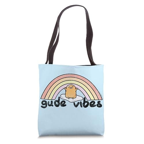 Gudetama Gude Vibes Tote Bag - Image 1