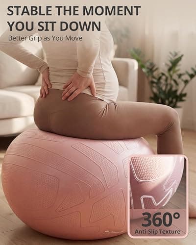 Labor birthing ball  thumbnail 4