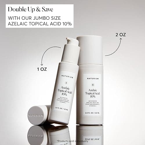 Azelaic Topical Acid 10% from Naturium - Face & Skin Care Beauty Treatment with Niacinamide & Vitamin C, 1 oz thumbnail 7