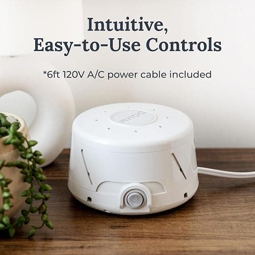 Yogasleep Dohm Classic (White) The Original White Noise Sound Machine, Soothing Natural Sounds from a Real Fan, Sleep Therapy for Adults & Baby, Noise Cancelling for Office Privacy & Meditation thumbnail 7