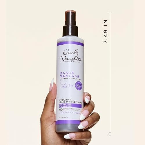 Carol's Daughter Black Vanilla Leave In Conditioner for Curly, Wavy or Natural Hair, Moisturizing Hair Care for Dry, Dull or Brittle Split Ends, 8 Fl Oz thumbnail 2