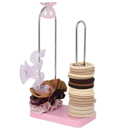 2-Tier Hair Tie Organizers(Pink) - Image 1