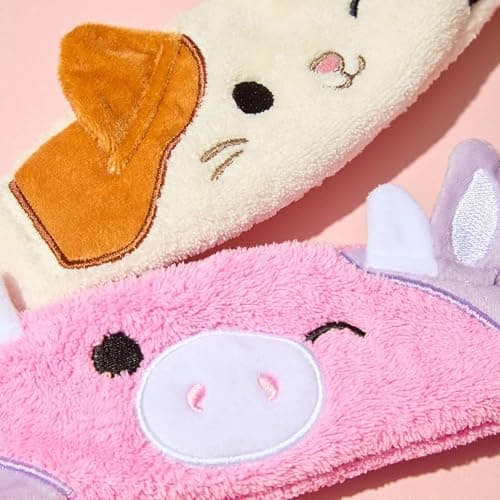 TONYMOLY x Squishmallows Patty Spa Headband - Skincare and Makeup Headband | Made with soft, plush fabric featuring the adorable Patty the Cow, for a cozy, gentle fit while keeping your face clear thumbnail 2
