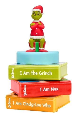 Little Tikes Story Dream Machine Dr. Seuss Grinch Collection, Storytime, Books, Audio Play Character, Gift and Toy for Toddlers and Kids Girls Boys Ages 3+ Years thumbnail 5