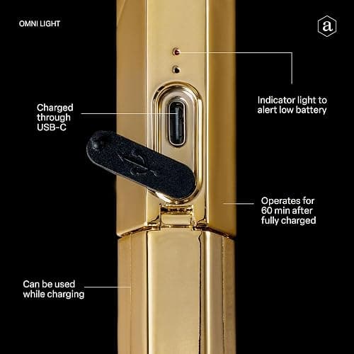 APRÉS Omni Light, Gel-X UV LED Lamp, Flash Curing Wand, Handheld or Standing Cordless Nail Lamp for Gel Nails thumbnail 5